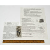 Complete in Box! "TIME MACHINE" KINETIC CLOCK Marble Rolling/Ball Bearing WORKS!