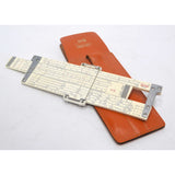 Vintage KEUFFEL & ESSER "DECI-LON" SLIDE RULE #68-1130 c.1961 in LEATHER CASE
