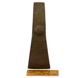 Antique COLLINS & CO. COOPERS ADZE Rare Marked "R. KING" Early Stamp! AXE Ax ADZ