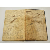 Antique "1846 FARMER'S DAY BOOK" Handwritten FARM ACCOUNT "John Ditmas" Flatbush