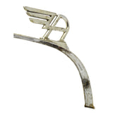 Vintage AUSTIN A40 HOOD ORNAMENT Original Part EMBLEM + TRIM c.1947-67 #7'2953'6