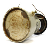 Vintage COLEMAN Model 220D GAS LANTERN Nickel-Plated & Green Top 2-MANTLE c1950s