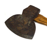 Antique BROAD / HEWING AXE Signed "F. MORRIS..." Extra Sexy Handle! OHIO PATTERN