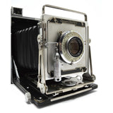 GRAFLEX 4X5 CROWN GRAPHIC CAMERA Kodak Ektart 127mm f4.7 + KALART RANGE FINDER!!
