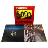 Vintage VINYL MUSIC RECORD Lot of 7 THE DOORS ALBUMS Strange Days MORRISON HOTEL