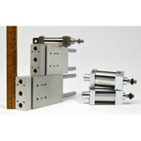 New! PNEUMATIC CYLINDER LOT of 5 "phd" AIR CYLINDERS 2-Dual SAL1 20X3 & 20X2 -Q6