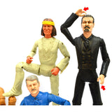 Vintage MARX JOHNNY WEST FIGURE Lot of 7 Figures GERONIMO Sam Cobra SIR GORDON +