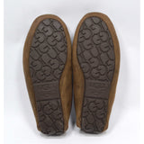 Worn Once UGG BYRON LEATHER SLIPPERS #5102 Cappuccino INDOOR/OUTDOOR Men's Sz: 7