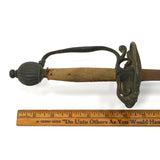 Antique SMALLSWORD RAPIER American Revolutionary War? 39" FRENCH? SWORD c.18th?