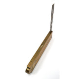 Antique FOLDING COMBINATION RULE Stephens Co. THE CHAPIN No. 036 Boxwood & Brass