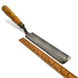 Antique BUCK BROTHERS/BROS. "CRANK-NECK" GOUGE 1-1/2" Slice Chisel w/ BUCK LOGO