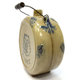 Antique STONEWARE WINE CANTEEN by WHITES POTTERY for "I.F& K WINES" c.1890 Rare!