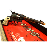 Vintage WAGON TRAIN WESTERN .44 CAP-GUN with "ZING" #48 in Box! LESLIE-HENRY CO.