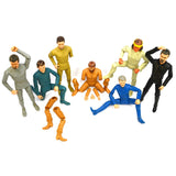 Vintage MARX JOHNNY WEST FIGURE Lot of 7 Figures GERONIMO Sam Cobra SIR GORDON +