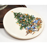 Vintage CERNO 'CHRISTMAS TREE' Prototype DOMED/COVERED CHEESE DISH 1 of just 4!