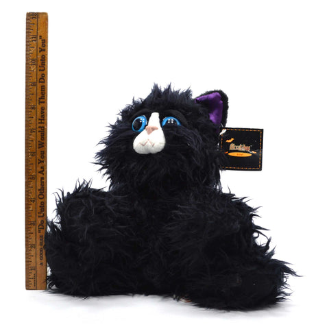 New with Tags! RUSS "SKRATCHES" PLUSH CAT Stuffed Animal #26337 VIBRATES & MEOWS