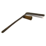 Antique FORGED IRON CUTTER-CHOPPER TOOL Axe-HATCHET-Knife-FROE? Tobacco SHINGLE?