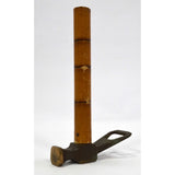 Vintage BRASS & FAUX BAMBOO MULTI-TOOL 3-Tools HAMMER, BOTTLE OPENER & CORKSCREW