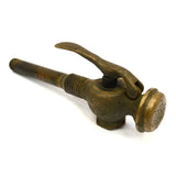 Antique BRASS WATER HOSE NOZZLE Unusual! GARDEN/LAWN Repurpose STEAMPUNK Alt Art