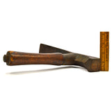 Antique COLLINS & CO. COOPERS ADZE Rare Marked "R. KING" Early Stamp! AXE Ax ADZ