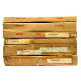 Vintage MUHAMMAD ALI 16mm FILM REELS Lot of 8 "THE MAN" & "THE FIGHTER" So Rare!