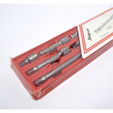 New! SNAP-ON "6 PIECE WOBBLE PLUS EXTENSION SET" #206AFXWP 3/8" Drive 1-1/2"-11"