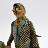 Antique MARX TIN TOY Mechanical "JOE PENNER & HIS DUCK" c.1930 "GOO-GOO" Walker!