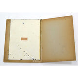 Antique SALESMAN SAMPLE(?) Painted Tile/Panel "COLUMBIAN ART METAL WORKS" (1of8)