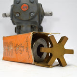 Never Used BOSTON GEAR WORKS 1:1 "WORM GEAR REDUCTOR" 300 Series Reducer XR146-1