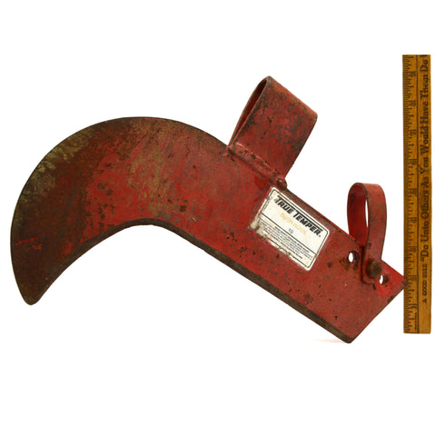 Vintage TRUE TEMPER "BUSH HOOK" Brush Cutter CLEARING AXE #10 Original Sticker!