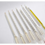 Vintage "SPECIFIC GRAVITY" & TEMP. THERMOMETER Lot/Set MOST BY PRINCO Lab Glass