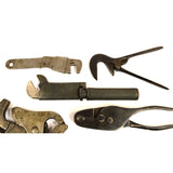 Antique MIXED WRENCH Lot of 8 BULLARD Boos Tool GORDON Printz SUL Ross Mfg. ++!