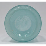 VTG/Antique HAND BLOWN MILK BOTTLE Very Crude & Unusual AQUA GLASS w/ Tooled Lip