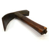 Antique COLLINS & CO. COOPERS ADZE Rare Marked "R. KING" Early Stamp! AXE Ax ADZ