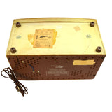 Vintage ZENITH AM-FM "LONG DISTANCE" TUBE RADIO No. 730 Mid Century c.1959 WORKS