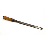 Antique SWAN MORTISE 3/4" SOCKET CHISEL Mortising Tool + Handle 8" BLADE 15"ovrl