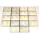 Vintage GRATEFUL DEAD CONCERT TAPES Lot of 18 Cassettes from 1970-72 LIVE SHOWS!
