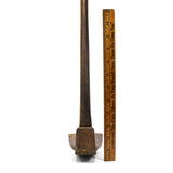 Antique GUTTER/CANOE/SPOUT ADZE by "D. SIMMONS & CO." Great Old/ORIGINAL HANDLE!