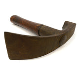 Antique COLLINS & CO. COOPERS ADZE Rare Marked "R. KING" Early Stamp! AXE Ax ADZ