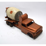 Vintage STRUCTO READY-MIX CONCRETE" TRUCK Cement Mixer BROWN-GOLD **Has Issues**