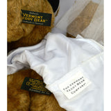 VERMONT TEDDY BEAR Lot; 2 WEDDING BEARS Bride & Groom + 2 DOLL STANDS Excellent!