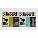 Brand New! BILLBOARD TOP HITS CD's Lot of 2; 5-Packs 10-TOTAL CDS from 1980-1989