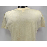 Vintage FOLK ART / HOMEMADE "KISS" T-SHIRT Handmade Drawn SIGNED: McCORMICK 19791