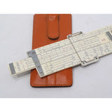 Vintage KEUFFEL & ESSER "DECI-LON" SLIDE RULE #68-1130 c.1961 in LEATHER CASE