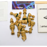 Vintage KASPAROV CHESS COMPUTER #410 Electronic WOOD BOARD Astral, 1986 in Box!