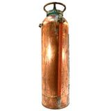 Vintage COPPER FIRE EXTINGUISHER (Empty) "GUARDENE" by PYRENE MFG. CO Newark, NJ