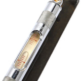 Vintage STARRETT 12" MACHINIST LEVEL 98-12 Ground, Cross-Check & Graduated Vials