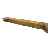 Antique FOLDING COMBINATION RULE Stephens Co. THE CHAPIN No. 036 Boxwood & Brass
