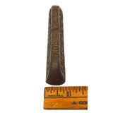 Antique PROMO PEN REST / PAPERWEIGHT Cast Iron "ALAN WOOD STEEL CO." Advertising