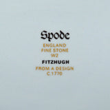 Excellent! SPODE 'FITZHUGH' GREEN SOUP TUREEN Large 1-Gallon w/ Lid! *NO LADLE*